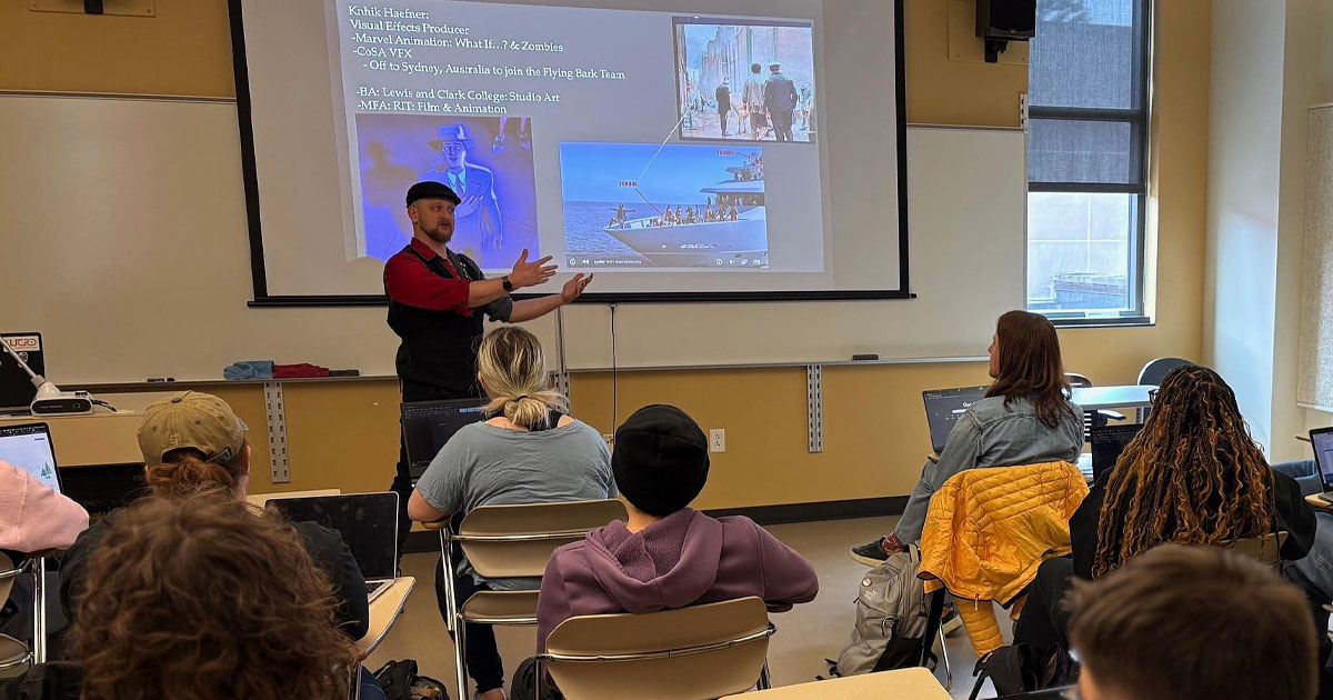 Film, Animation Production Pro Serves as Visiting Expert in Residency in Ball State’s Department of Media