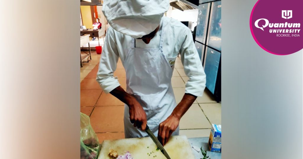 Hyderabadi Cuisine Presentation by BHM Students at Quantum University