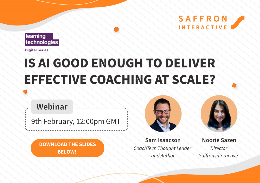 Is AI good enough to deliver effective coaching at scale?